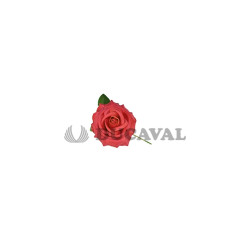Flor sevillana grande roja | Ducaval | Envíos 24/48 horas