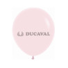 Globos látex pastel rosado 45cm 15 unidades. Ducaval envios 24/48 hor