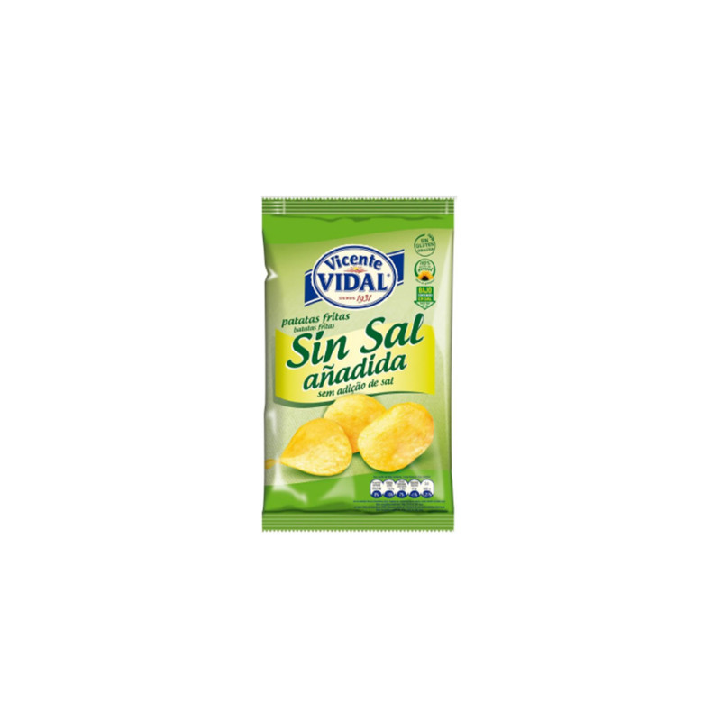 Patatas bajas en sal 140g | Ducaval | Envíos 24/48h