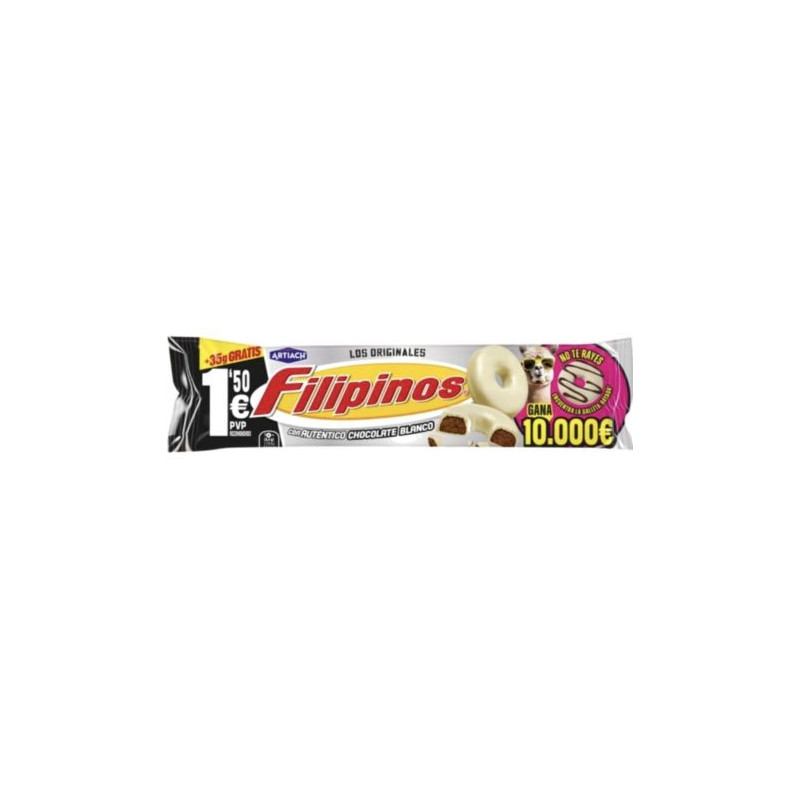Filipinos blanco marcado 1.50€ | Ducaval | Envías 24/48 horas 