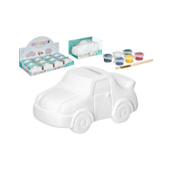 Hucha coche 6 colores pincel  | Ducaval | Envíos 24/48 horas