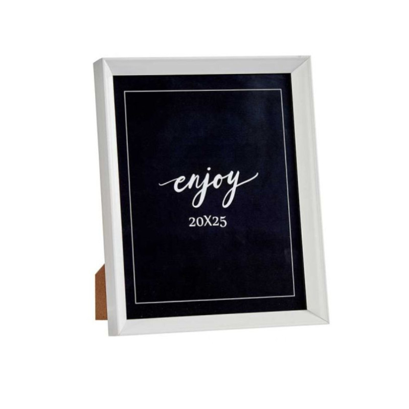 Portafoto plástico moldura blanca 20x25cm | Ducaval | Envíos 24/48 ho