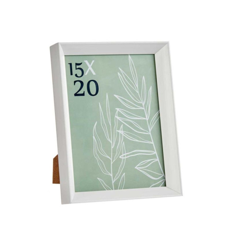 Portafoto plástico moldura blanco 15x20cm | Ducaval | Envíos 24/48 ho