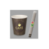 Vaso cartón decorado 120cc 100ud | Ducaval | Envios 24/48 horas