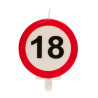 Vela 18 cumpleaños señal prohibido | Ducaval | Envíos 24/48 horas