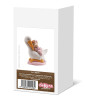 Figura cigüeña rosa dormida 10cm | Ducaval | Envíos 24/48 horas