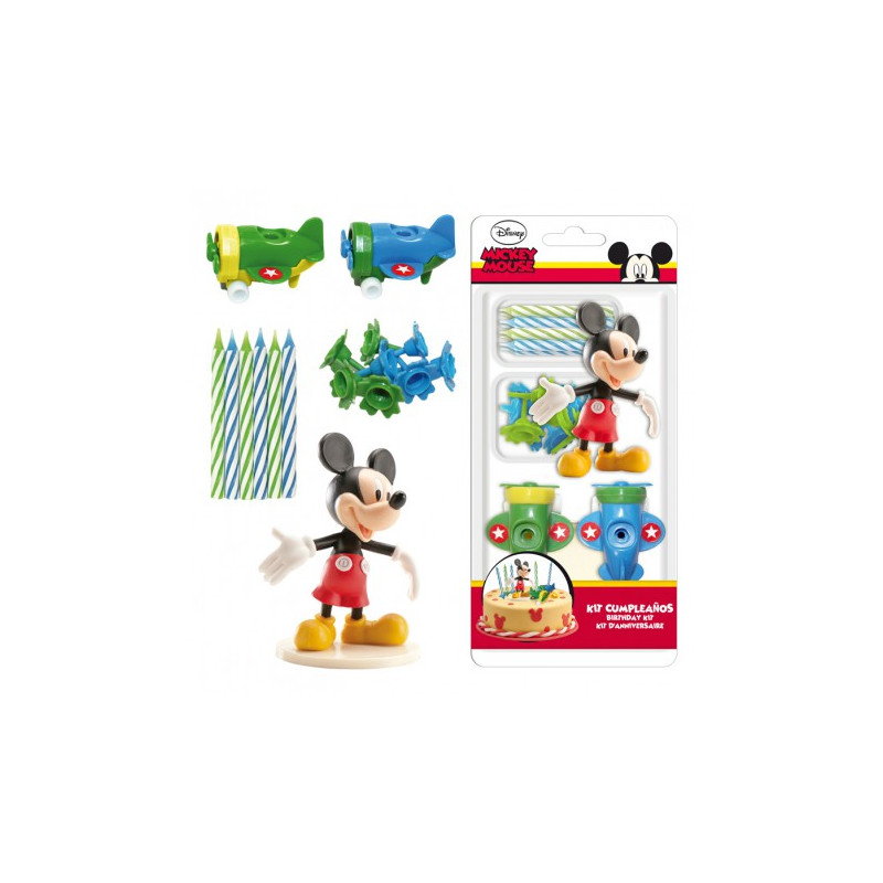 Kit PVC con velas Mickey | Ducaval | Envíos 24/48 horas