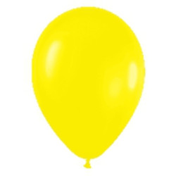 Globo látex amarillo fashion Liragram 30m 50ud | Ducaval | Envíos 24/
