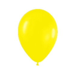 Globo látex amarillo fashion Liragram 30m 50ud | Ducaval | Envíos 24/