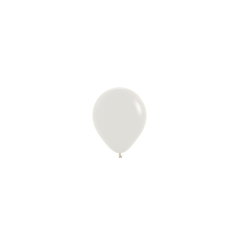 Globos látex pastel dusk crema 12,5cm 100ud | Ducaval | envios 24/48 