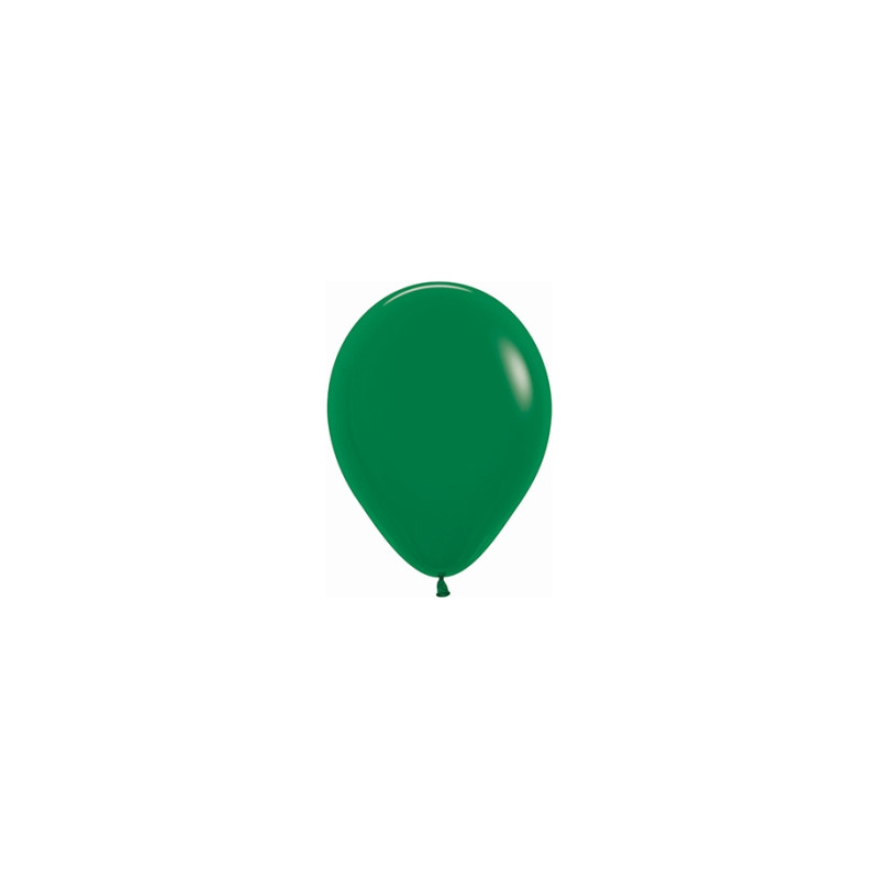 Globo látex verde selva fashion SLD 30cm 50ud | Ducaval |