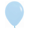 Globo látex pastel azul 30cm 50 unidades | Ducaval | Envíos 24/48 hor