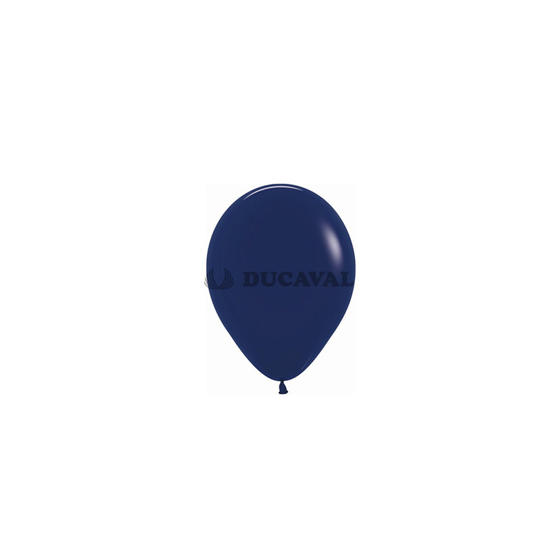 Globo látex azul naval fashion SLD 30cm 50ud | Ducaval | 2448 H envi