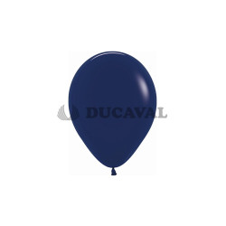 Globo látex fashion azul naval 13cm 50ud | Ducaval |
