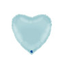Corazon foil azul pastel 18"| Ducaval | Envías 24/48 horas 