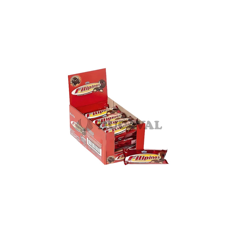 Filipinos negros 75gr 15ud. Ducaval envios 24/48 horas