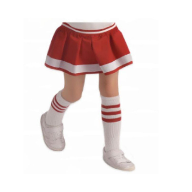Medias animadora blanca y roja infantil  | Ducaval | Envías 24/48 hor