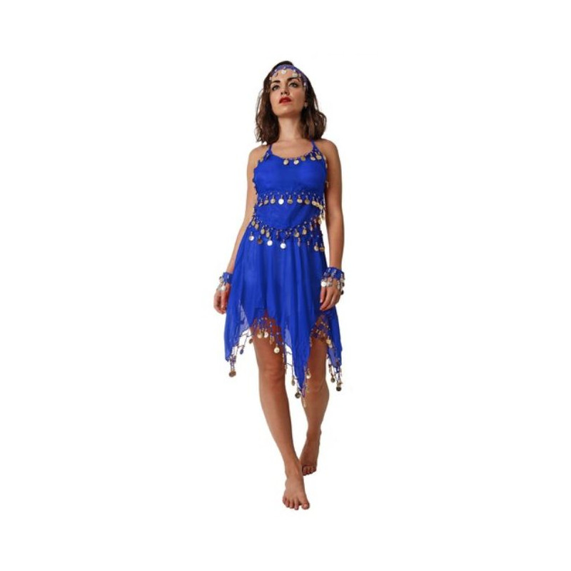 Traje monedas falda azul royal IDucavalI Envíos 2448 horas