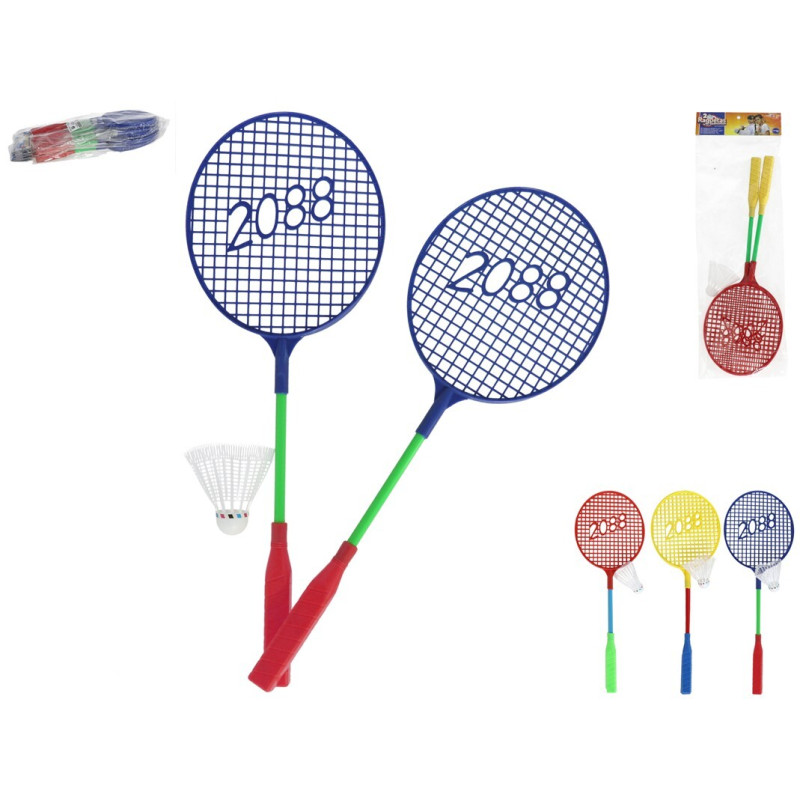 Set 2 raquetas badminton 44x16x6 cm | Ducaval | Envías 24/48 horas 