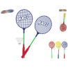 Set 2 raquetas badminton 44x16x6 cm | Ducaval | Envías 24/48 horas 