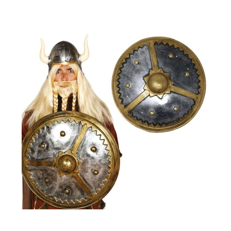 Escudo vikingo redondo 61cm | Ducaval | Envías 24/48 horas
