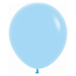 Globos látex azul pastel 45cm 15 unidades. Ducaval envios 24/48 horas