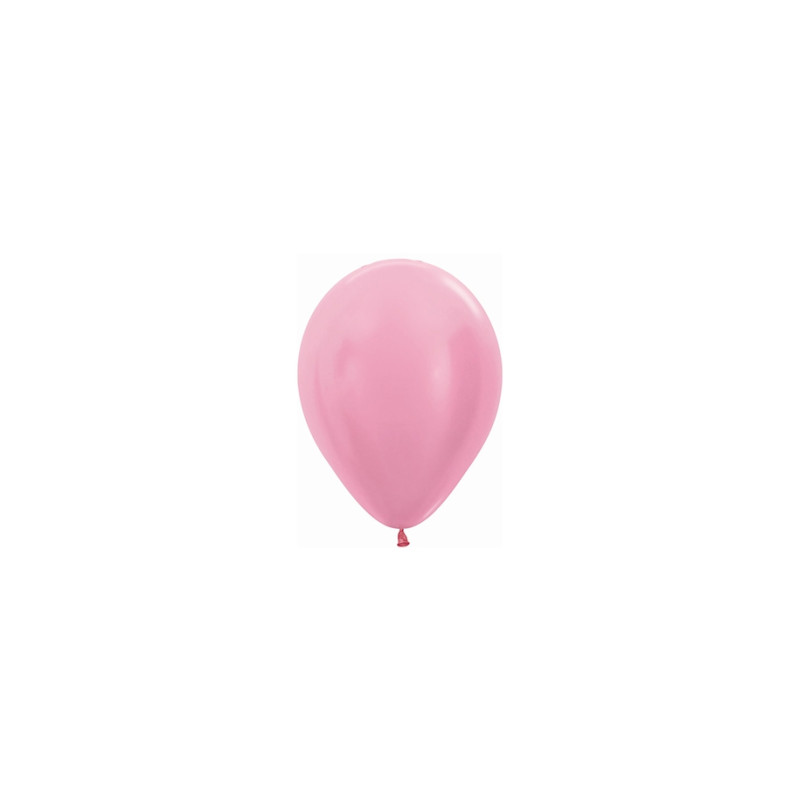 Globos látex satín rosado 30cm 50ud Liragram | Ducaval | Envíos 24/48