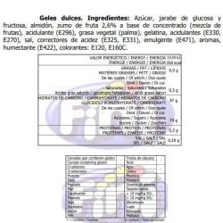 Tubes sour fresa zero gluten 12x75g | Ducval | Envíos 24/48 h