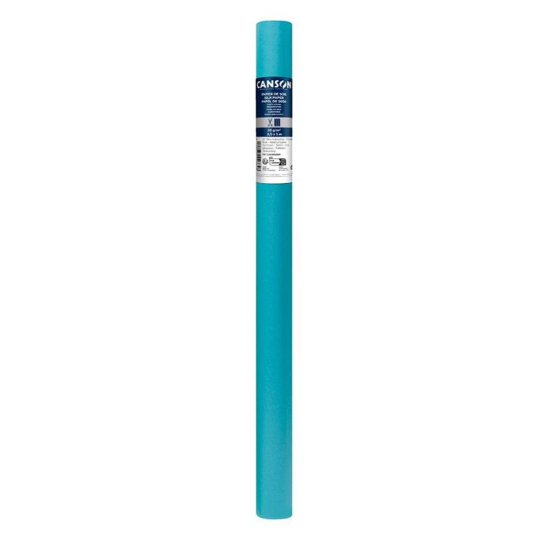Papel Seda Canson 50X500 Azul  | Ducaval | Envías 24/48 horas 