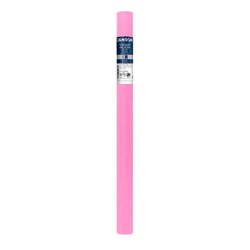 Papel Seda Canson 50X500 Rosa  | Ducaval | Envías 24/48 horas 