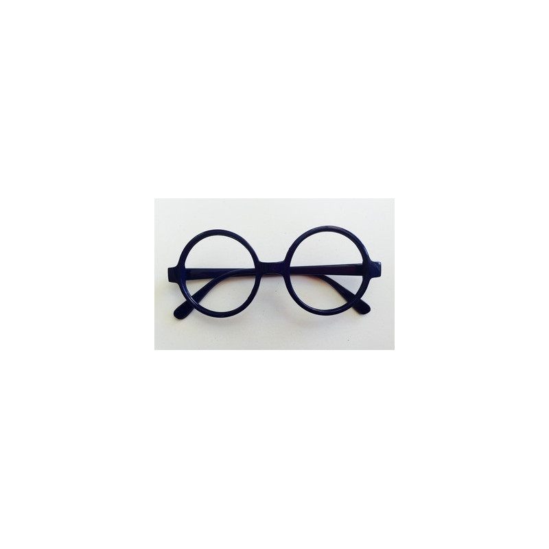 Gafas redondas azules