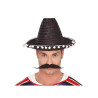 Sombrero mejicano negro 33cm | Ducaval | Envíos 24/48 horas