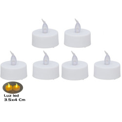Set 6 luces led cálida | Ducaval | Envías 24/48 horas 