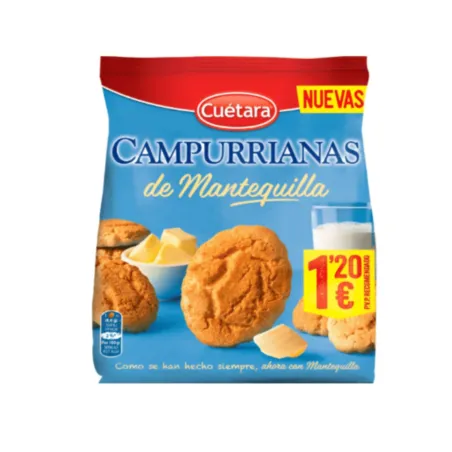 Campurrianas mantequilla 100g | Ducaval | Envías 24/48 horas 