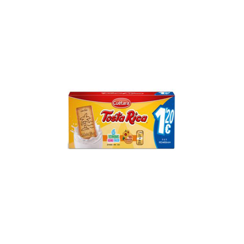  Tosta rica 190gr 12u | Ducaval | Envíos 24/48 horas 