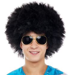 Peluca afro negra| Ducaval | Envías 24/48 horas 