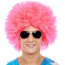 Peluca afro fucsia | Ducaval | Envías 24/48 horas 