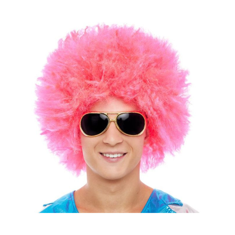 Peluca afro fucsia | Ducaval | Envías 24/48 horas 