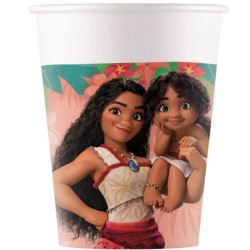 Vasos Vaiana 200ml 8ud I Ducaval I Envíos 24/48 horas
