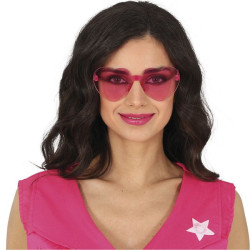 Gafas transparentes corazon rosa | Ducaval | Envías 24/48 horas 
