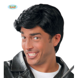 Peluca hombre negra