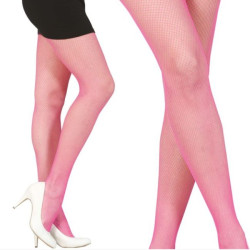 Pantys rejilla rosa neón I Ducaval I Envíos 24/48 horas