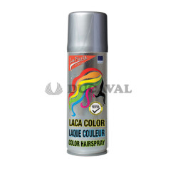 Laca pelo plata 125ml  Disfraces Ducaval