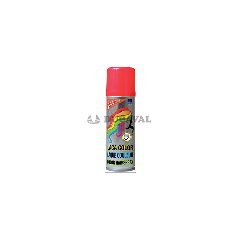 Laca pelo rojo 125ml  Disfraces Ducaval