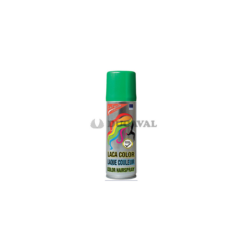 Laca pelo verde 125ml  Disfraces Ducaval