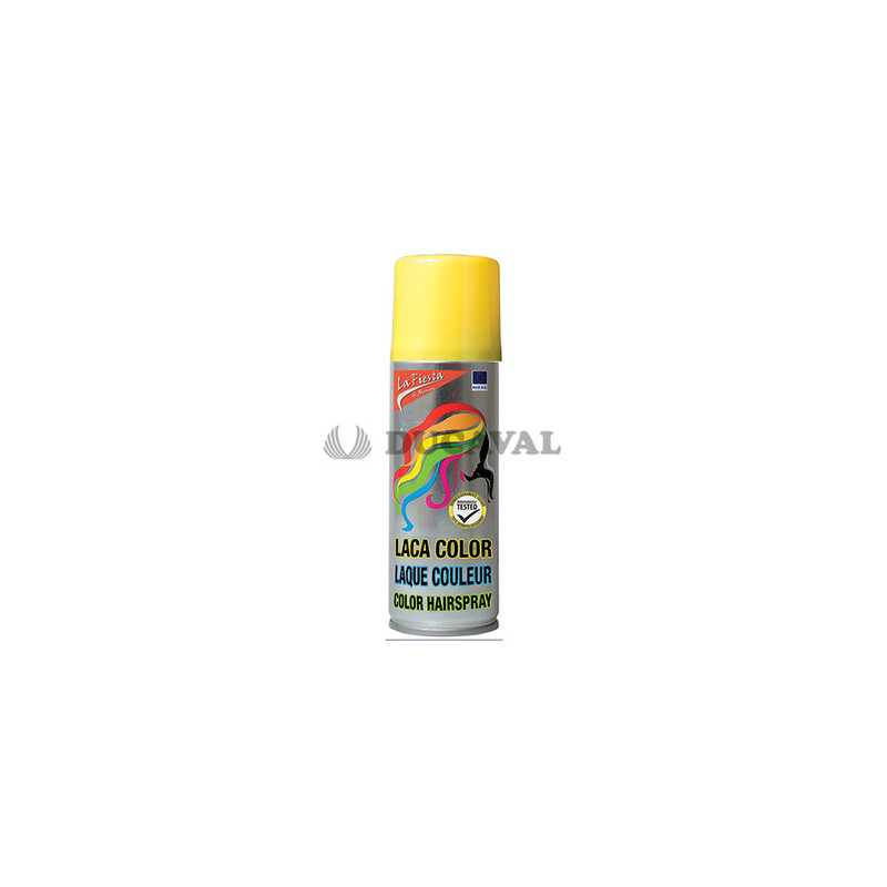 Laca pelo amarillo 125ml  Disfraces Ducaval