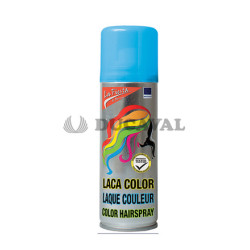 Laca pelo azul claro 125ml  Disfraces Ducaval