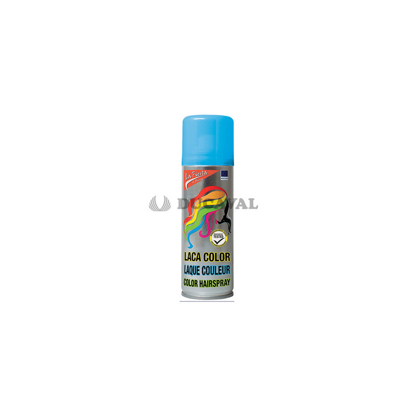 Laca pelo azul claro 125ml  Disfraces Ducaval