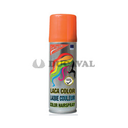 Laca pelo naranja 125ml  Disfraces Ducaval