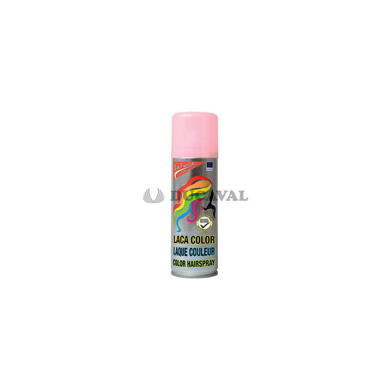 Laca pelo rosa claro 125ml  Disfraces Ducaval